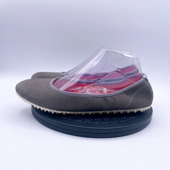 Plae Crosby Ballet Flats In Magnetic Grey Womens 8.5 - Picture 2 of 9